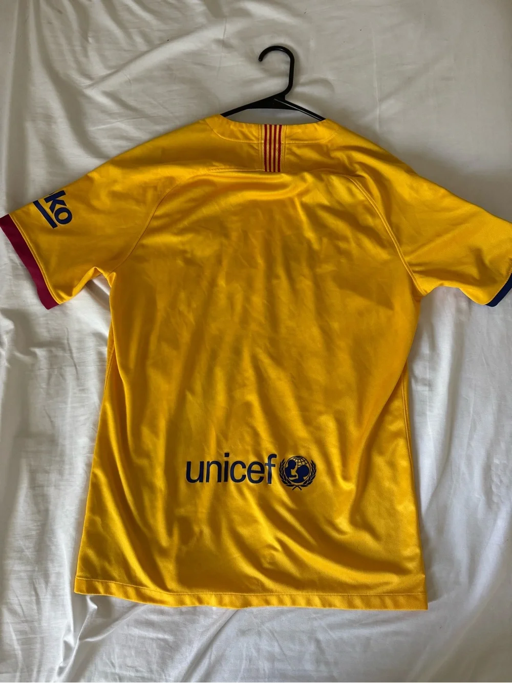 Nike FC Barcelona Yellow Away Jersey (2019/2020)